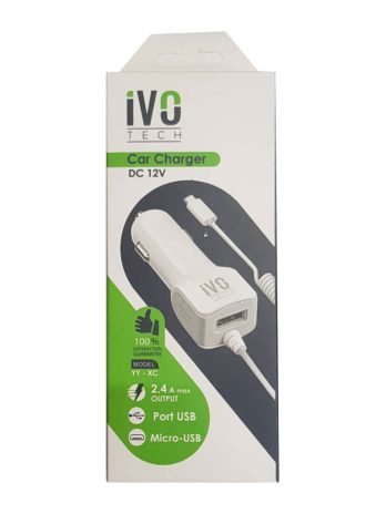 شاحن سيارة Type-C ivo
